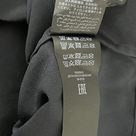 Tory Burch Womens Tunic Top sz 4 navy blue Embroidered Popover Blouse Boho NWT - Picture 9 of 14